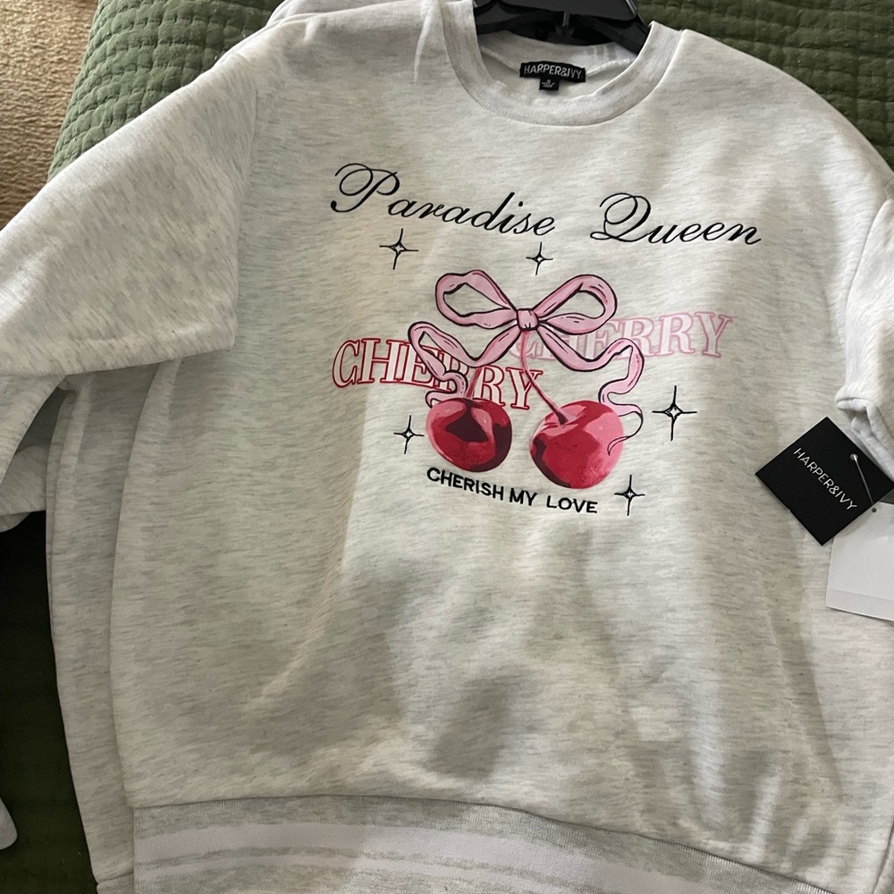 Cherry 🍒 oversized sweater X-Large